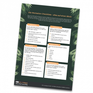 die workation checkliste